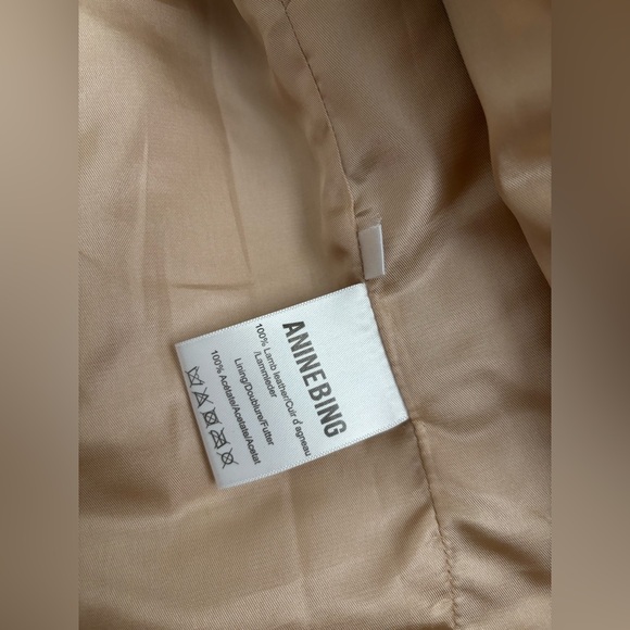 ANINE Bing Moto Leather Jacket - Picture 8 of 13